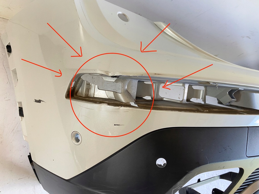 фото №11, Бампер задняя задний citroen ds7 ds-7 crossback 2018-