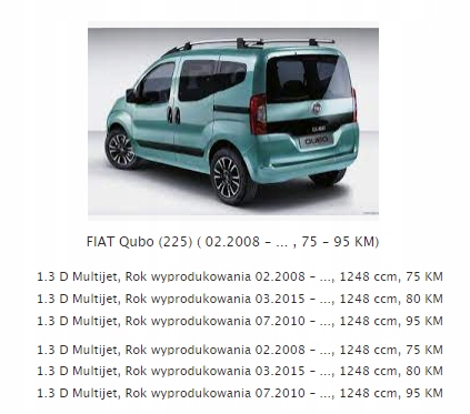фото №8, Вентилятор воздуходувка fiat qubo оригинал łódź