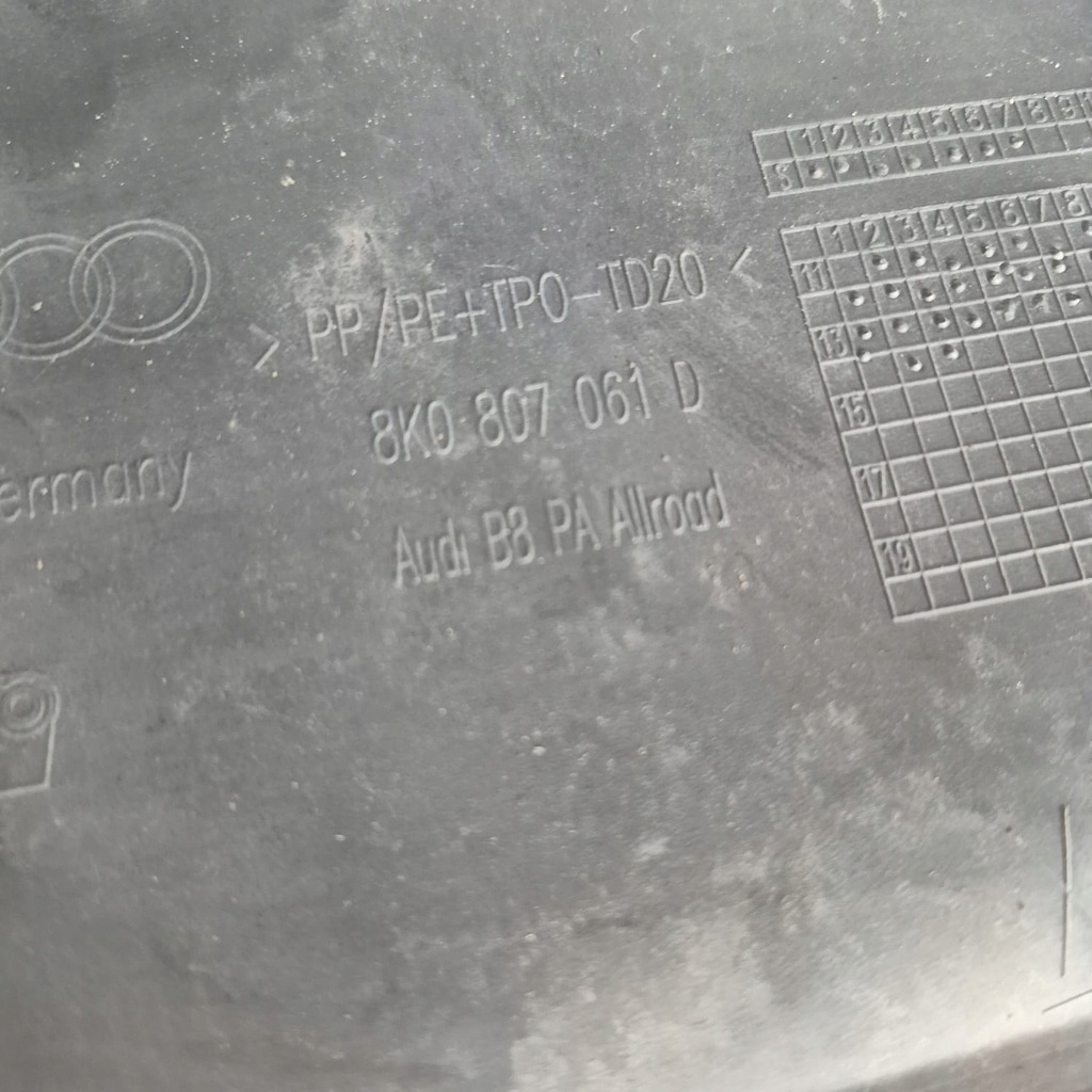 фото №13, Audi a4 b8 8k allroad lift 11-15 бампер перед передній sprysk