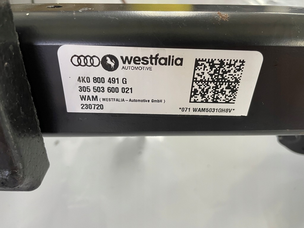 фото №6, Audi a6 s6 c8 hak avant kombi буксировочный westfalia 4k0800491g