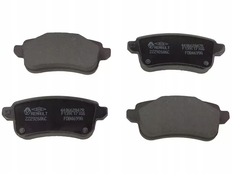 фото №7, Оригинальный номер renault тормозные диски+ тормозные колодки задняя renault talisman 290mm