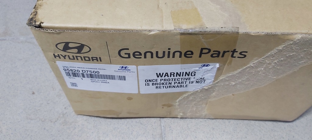 фото №9, Радар +кронштейн модуль hyundai tucson iii d395855000 95820-d7500 правый