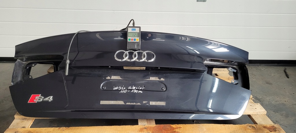 фото №5, S4 b8 lift крышка багажника багажника задняя задняя sedan lx5r