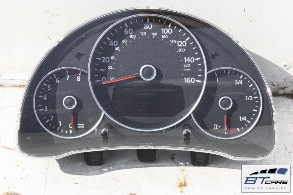 фото №8, Vw the beetle прилади лічильник бензин 5c5920970b 5c5 920 970 b приладова панель лічильник