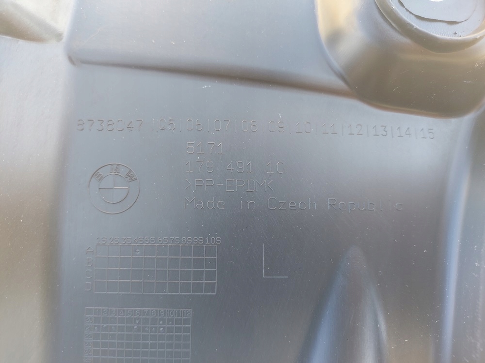 фото №13, Підкрилок лівий перед оригінальний номер org bmw 4 g26 21- 8738047