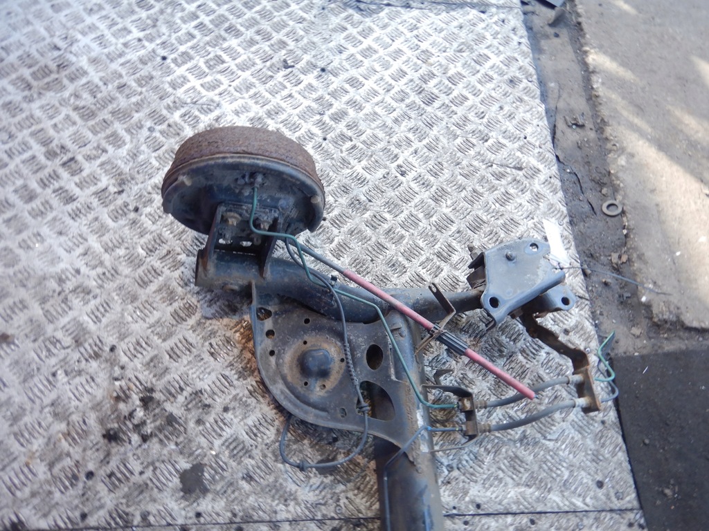 фото №5, Renault modus grand 04-07 oś задняя балка задняя abs