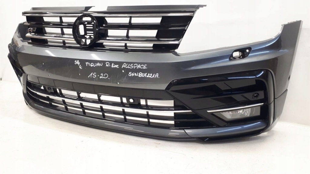 фото №8, Vw tiguan r-line 2015-2020 allspace бампер перед