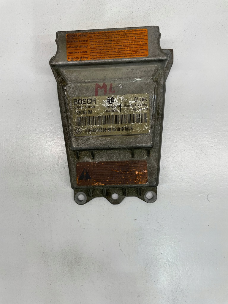 фото №1, Модуль датчик подушка безпеки mercedes a1648204526