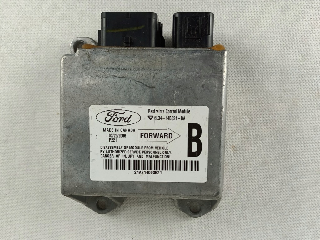 фото №1, Модуль подушек ford f150 6l34-14b321-ba