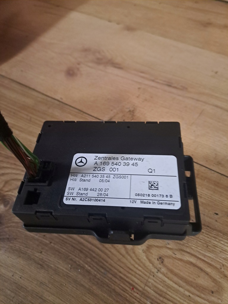 фото №1, Модуль управление центрального замка mercedes w169