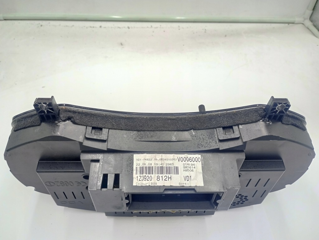 фото №7, Лічильник прилади skoda octavia ii 1z0920812h europa