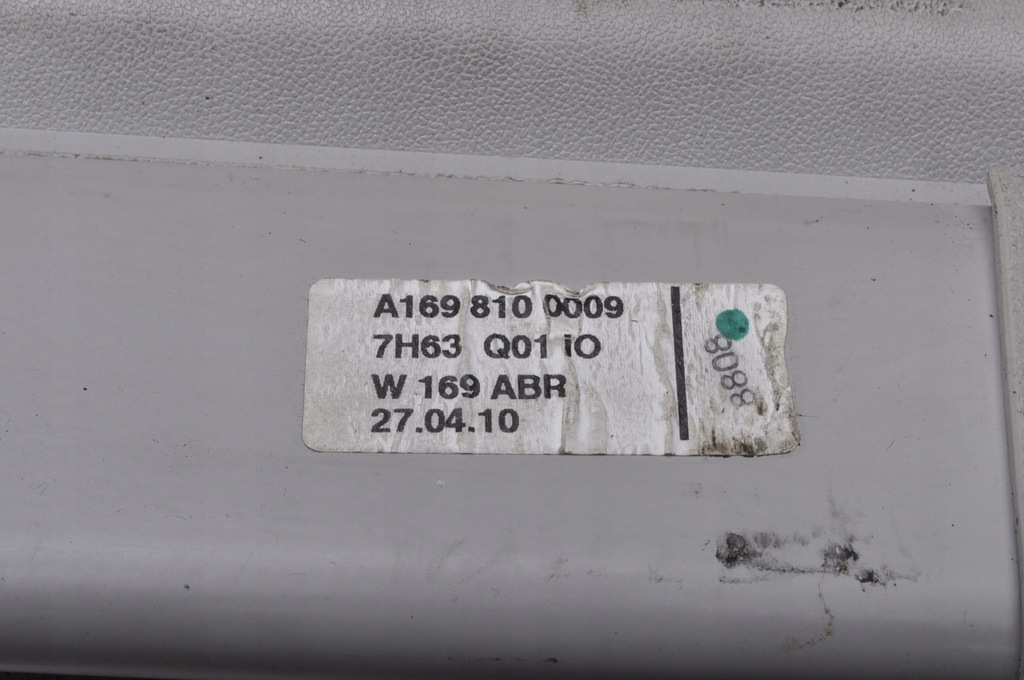 фото №11, Mercedes w169 шторка задня задня багажника