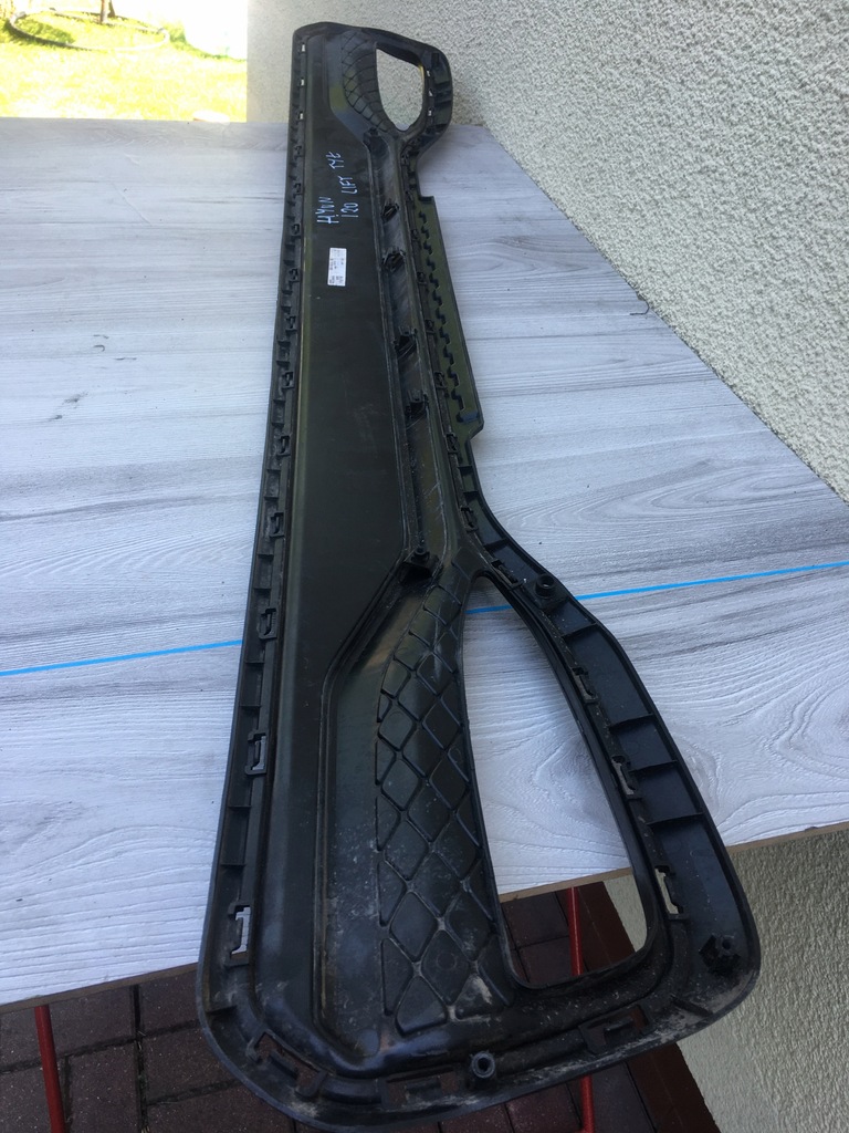 фото №7, Hyundai i20 2 ii lift fl молдинг na бампер задній