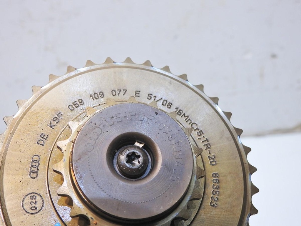 фото №5, Колесо зубчасте розподільного валу ліва audi a6 c6 3.2 fsi 059109077e
