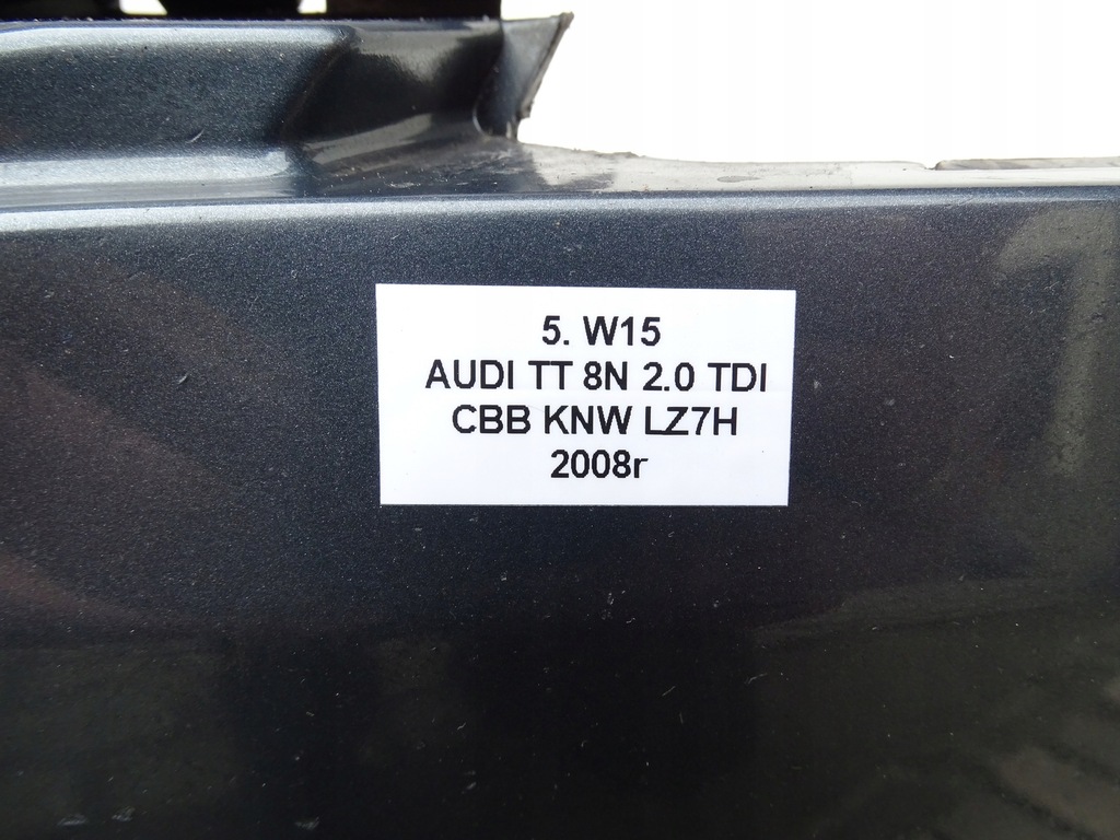 фото №14, Бампер перед передний kompletny решётка радиатора lz7h audi tt 8j омыватель ксенон