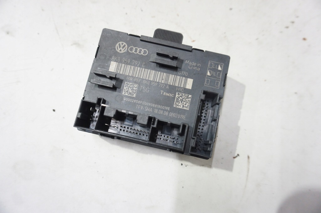 фото №1, Модуль блок керування двері 8k0959792c volkswagen audi seat skoda