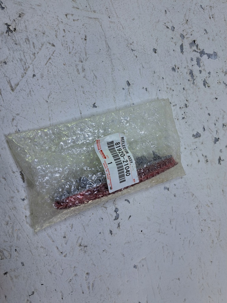 фото №1, Corolla verso 04-09 відбивач лампа задня ліва