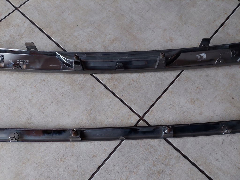 фото №11, Решётка радиатора - хром решетка - peugeot partner ii - lift - 2015