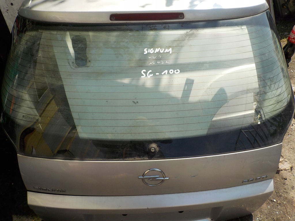 фото №1, Opel signum крышка багажника багажника