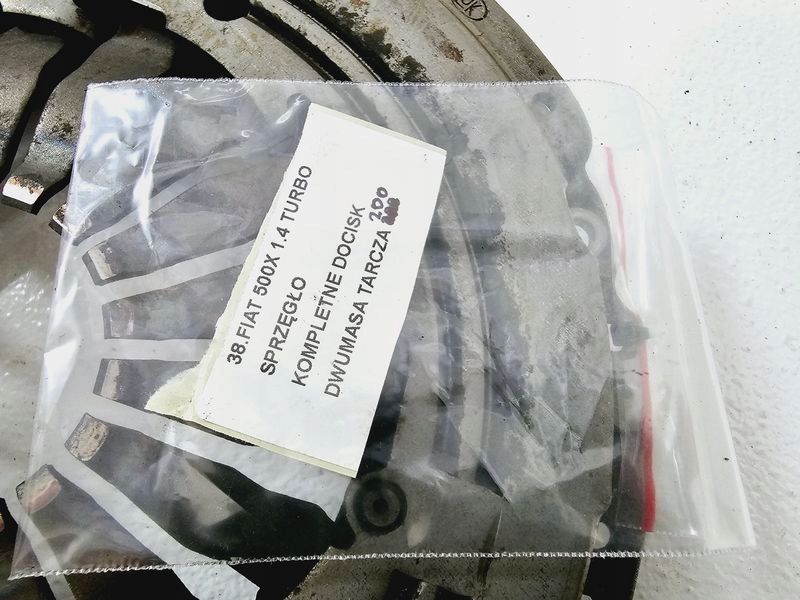 фото №6, Fiat 500x 500 x 1.4 t сцепление полный прижим диск колесо двухмассовый