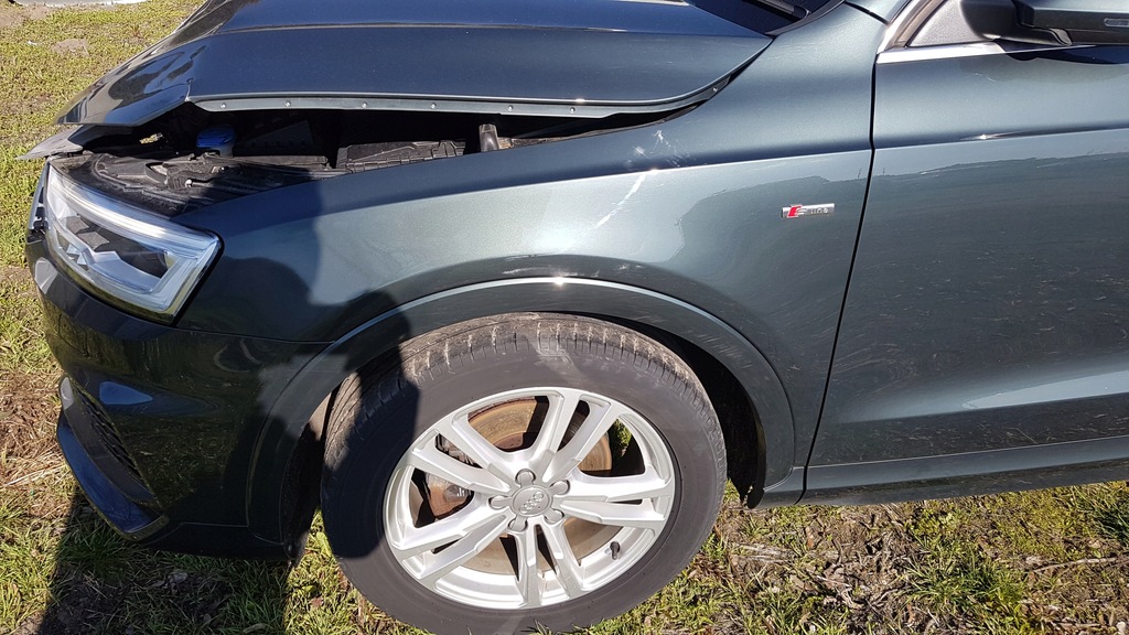 фото №5, Audi q3 8u крыло левый перед передний lx6t хороший w цвет