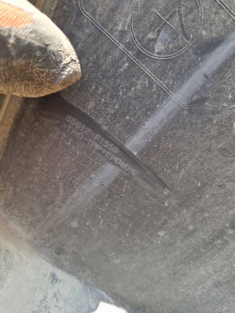 фото №8, Накладка спойлер бампера задняя kia sportage iv 4 lift