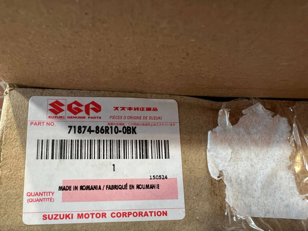 фото №6, Молдинг бампера перед левая suzuki vitara iii 71874-86r