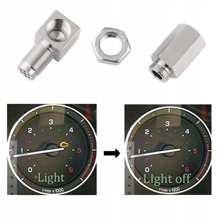 фото №8, Эмулятор угловой 90° датчик лямбда-зонд адаптер m18x1,5