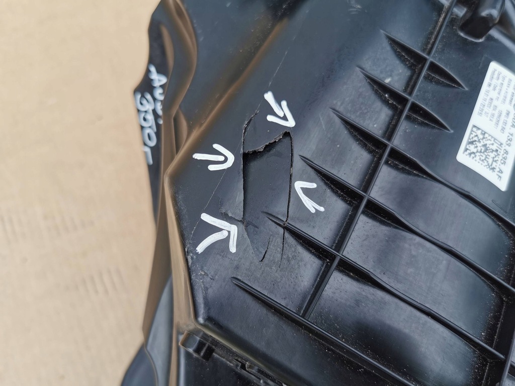 фото №6, Audi q5 ii 80a 16- корпус фільтра повітря фільтр 80a133835af