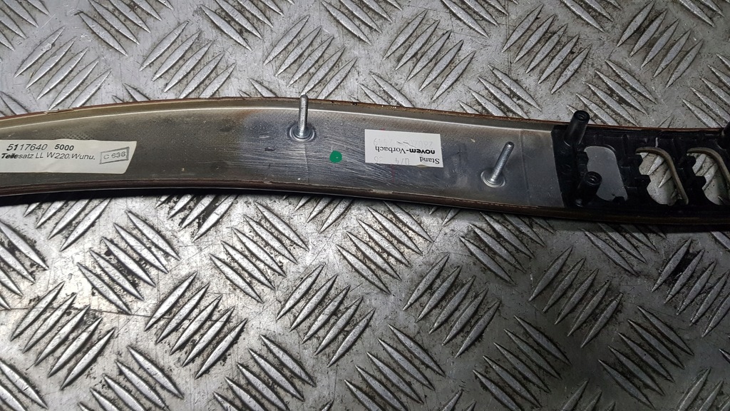 фото №11, Mercedes w220 молдинг декоративная dekor приборная панель