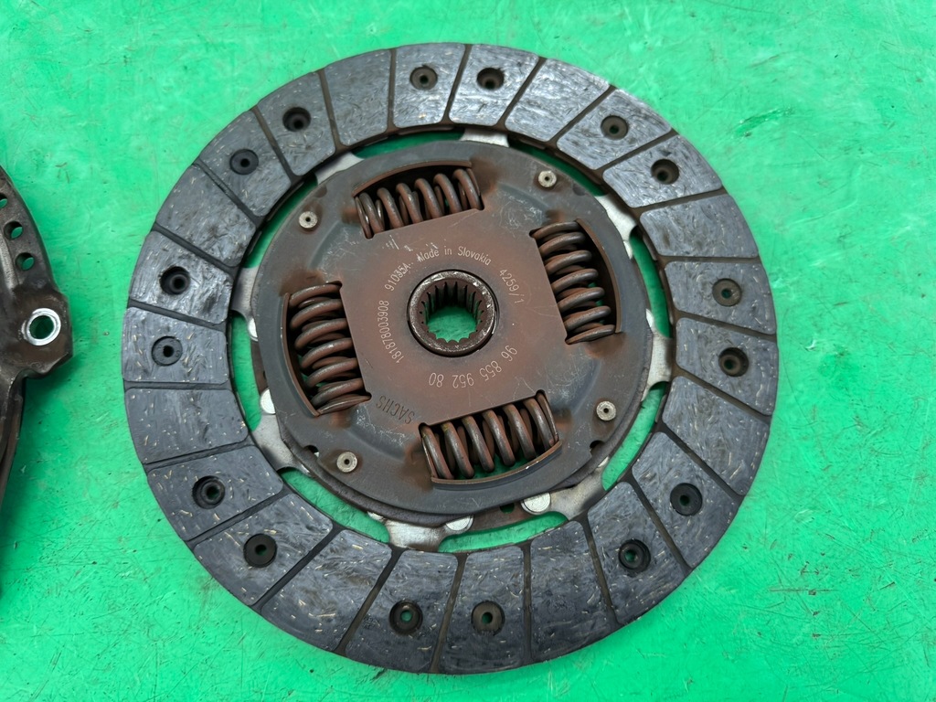 фото №7, Сцепление диск прижим 9685595280 citroen c3 picasso 1.6 vti 08- 228mm