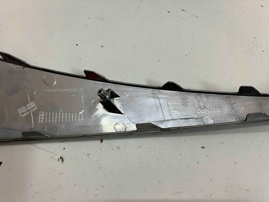 фото №10, Hyundai elantra vii 2021- левая молдинг хром бампера передний перед oem