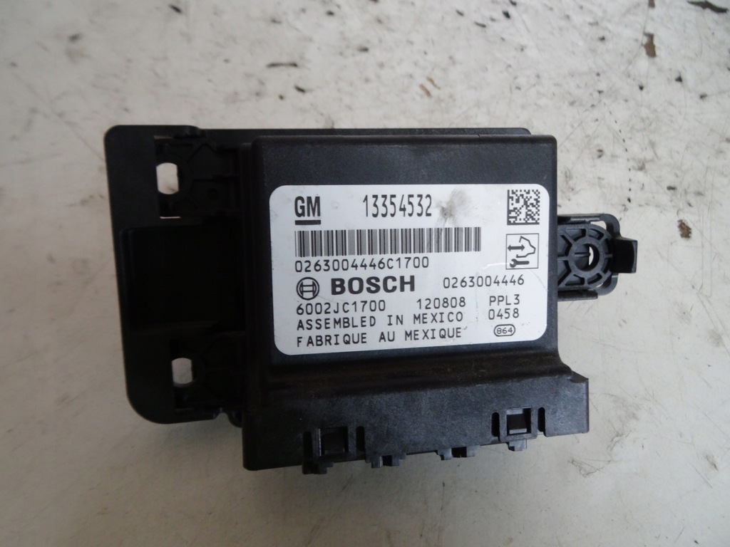 фото №1, Модуль парковки pdc opel astra j 13354532