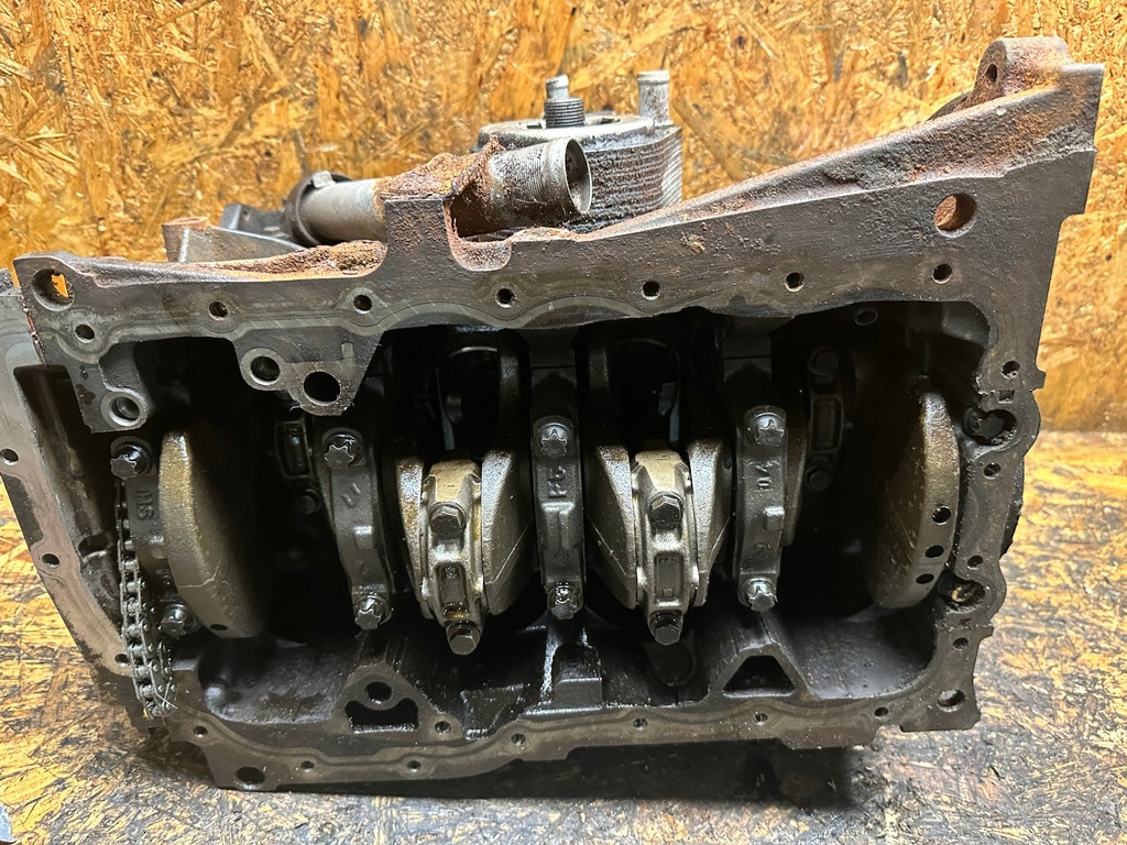 фото №12, Блок двигуна dół wał поршні renault megane iii 2.0 tce rs f4r 870 180km