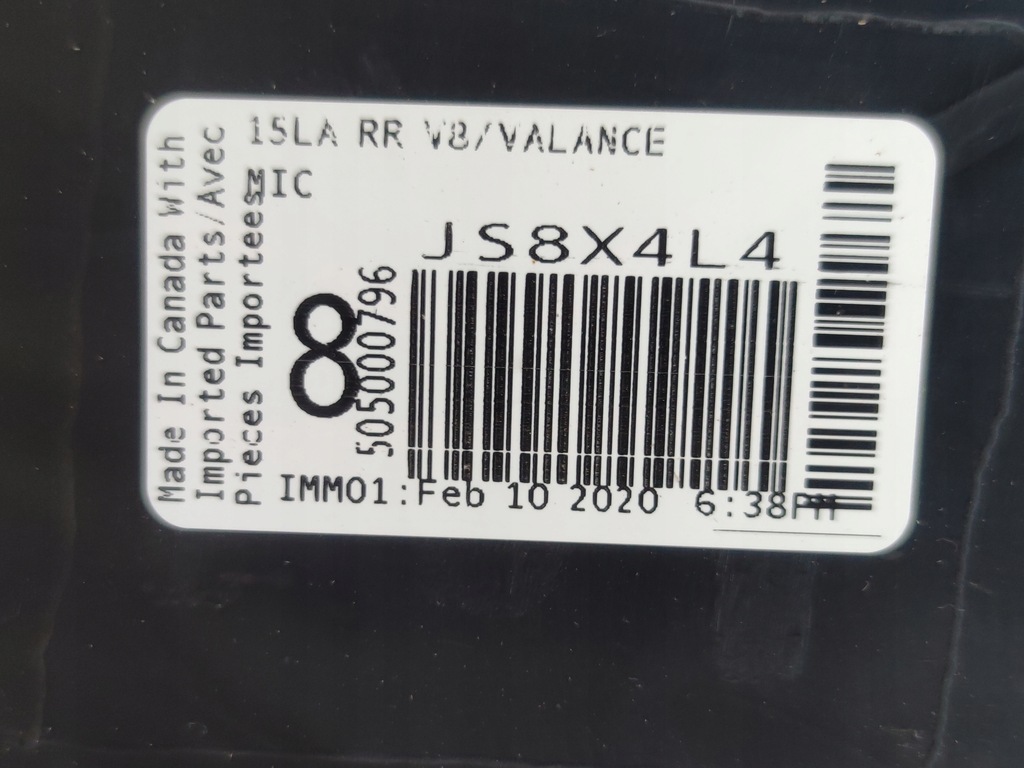 фото №10, Dodge challenger widebody задний бампер 2018+ kompletny