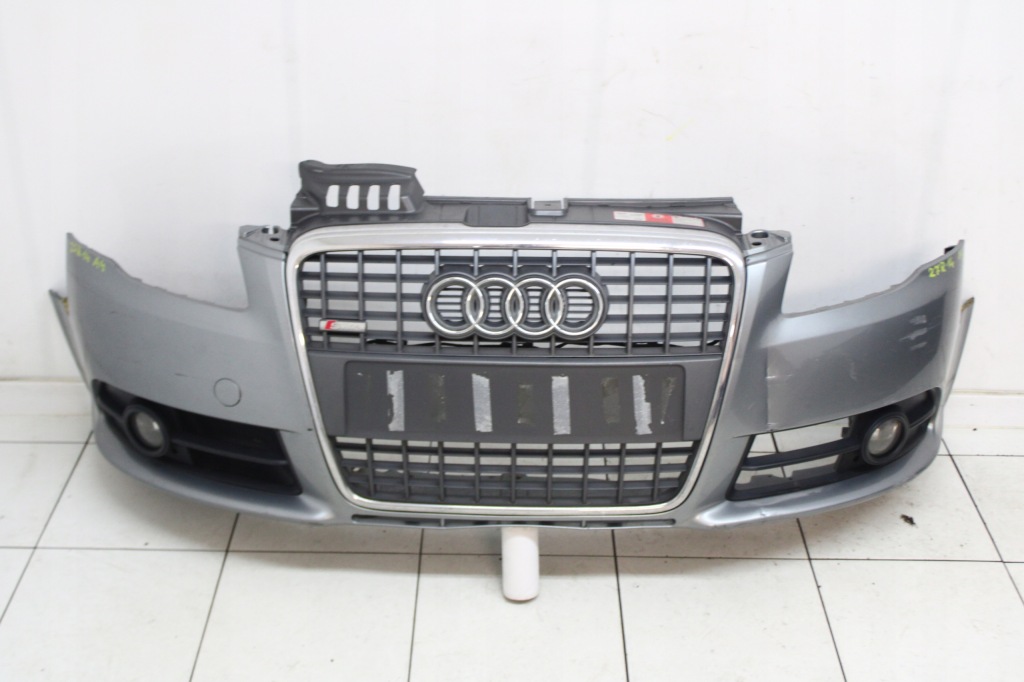 фото №1, Audi a4 b7 s-line 04r- бампер перед передній ly7g