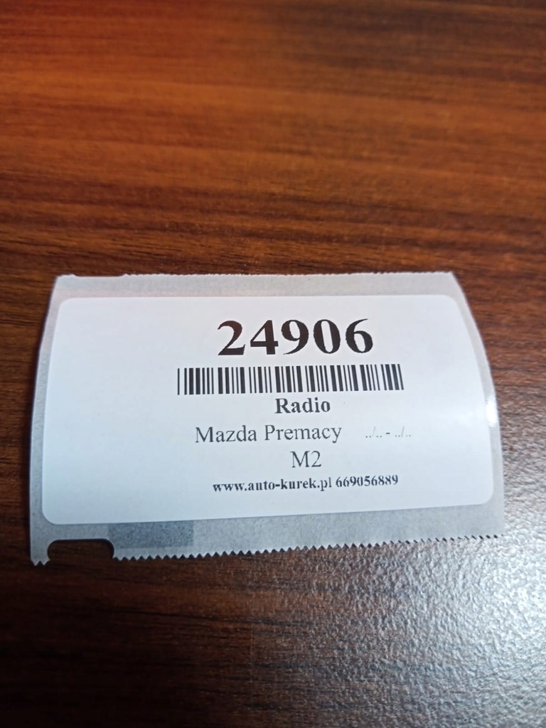 фото №6, Mazda premacy радіо програвач cb01669c0