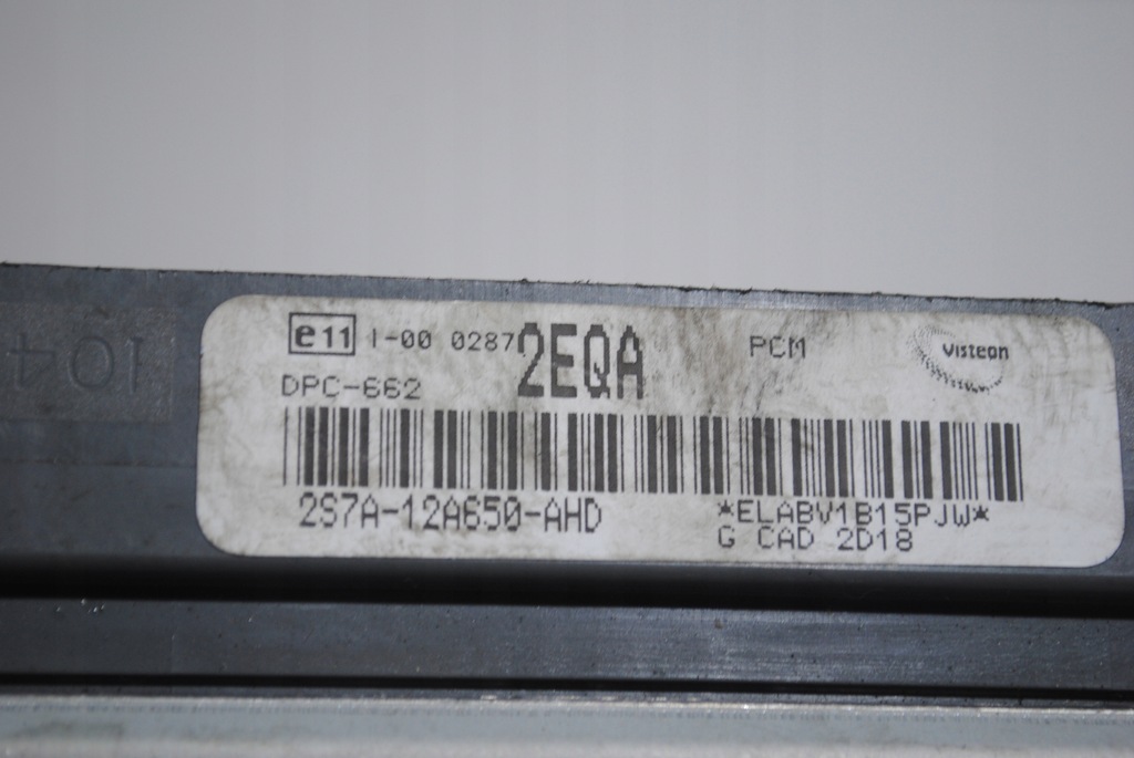 фото №7, Бортовий комп'ютер двигуна ford mondeo mk3 2s7a-12a650-ahd