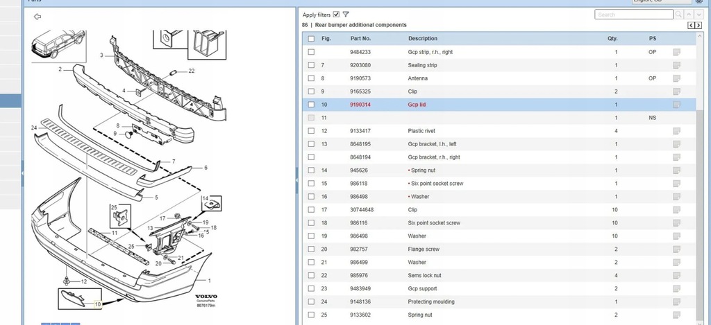 фото №6, Volvo v70 2004 решітка, заглушки