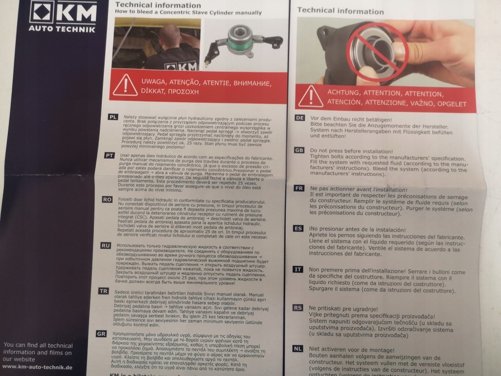 фото №5, Цилиндр сцепления центральный renault master ii 2.5 dci