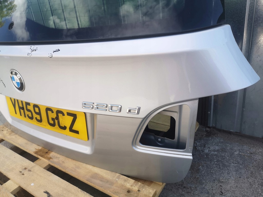 фото №11, Кришка багажника bez скло bmw 5 e61 kombi 354 titansilber lift