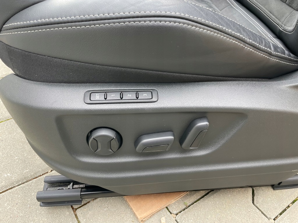 фото №7, Сидіння заднє сидіння обшивки skoda kodiaq alcantara шкіра комплект ideał карбон