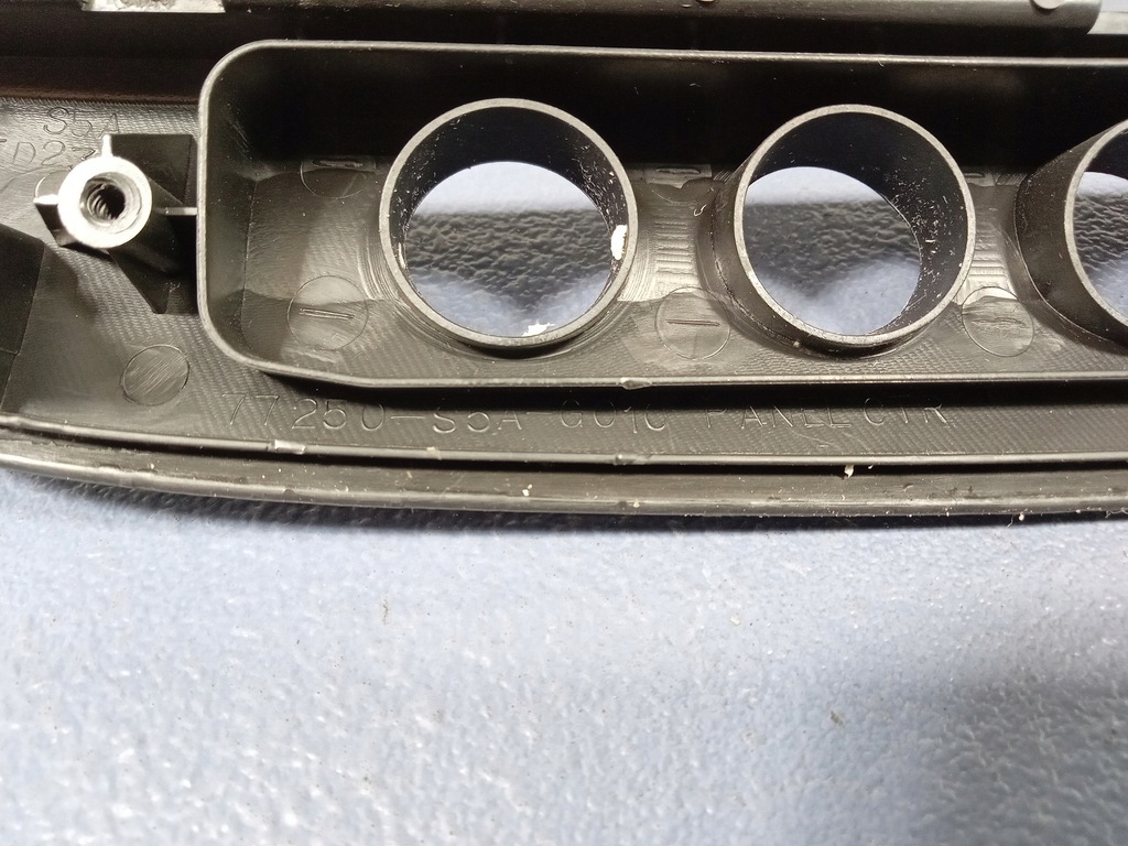 фото №7, Honda civic vii рамка радіо консолі ґрати обдув