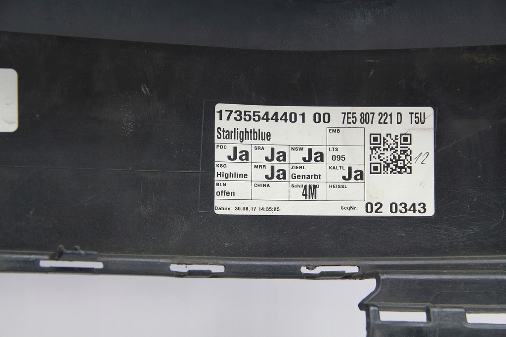 фото №13, Оригинальный бампер перед vw t6 multivan california 7e5 2015-2019