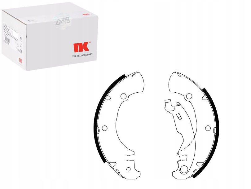 фото №1, Гальмівні колодки гальмівні fiat brava o nk