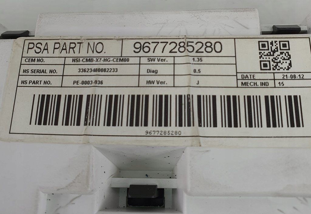 фото №5, Лічильник citroen c5 iii x7 hdi 9677285280 europa