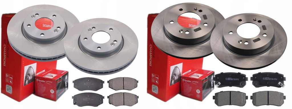 фото №1, Тормозные диски тормозные колодки p+t brembo hyundai ix20