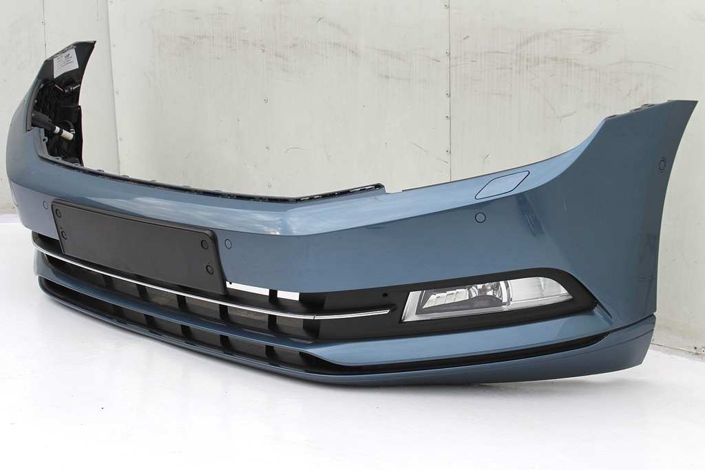 фото №10, Vw passat b8 перед капот крила бампер pas передній лампи підсилювач bło