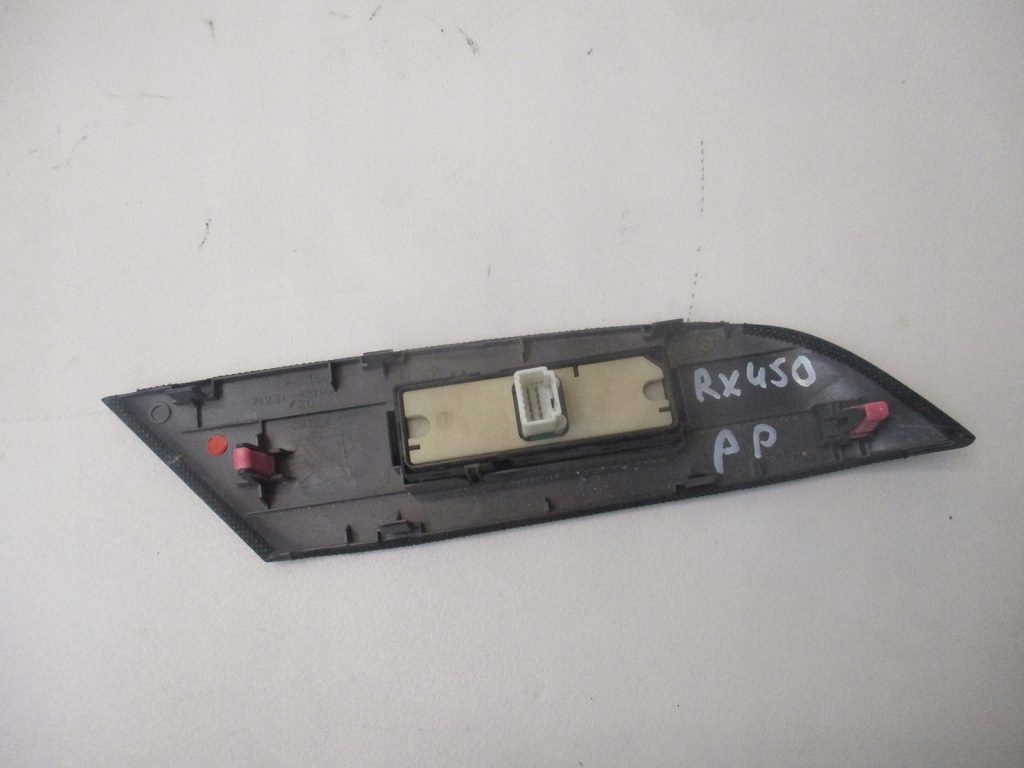 фото №4, Панель кнопка стекло дверь правый перед lexus rx450