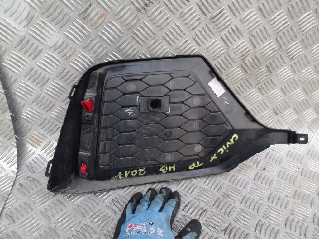 фото №2, Honda civic x 2017 hatchack відбивач рамка накладка бампера правий задня org